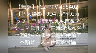 【無碼】FC2-PPV 495402 【個人撮影】JD4☆神乳Gカップ　卒業間近..え乳首＆マシュマロ乳房！白濁液溢れさせ勃起ちんぽ懇願連続絶頂アヘ顔ピース - 伊莉影片區