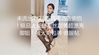 未流出7-23新高清酒店偷拍！极品大长腿黑丝甜美超漂亮御姐！被大哥包养 很服帖